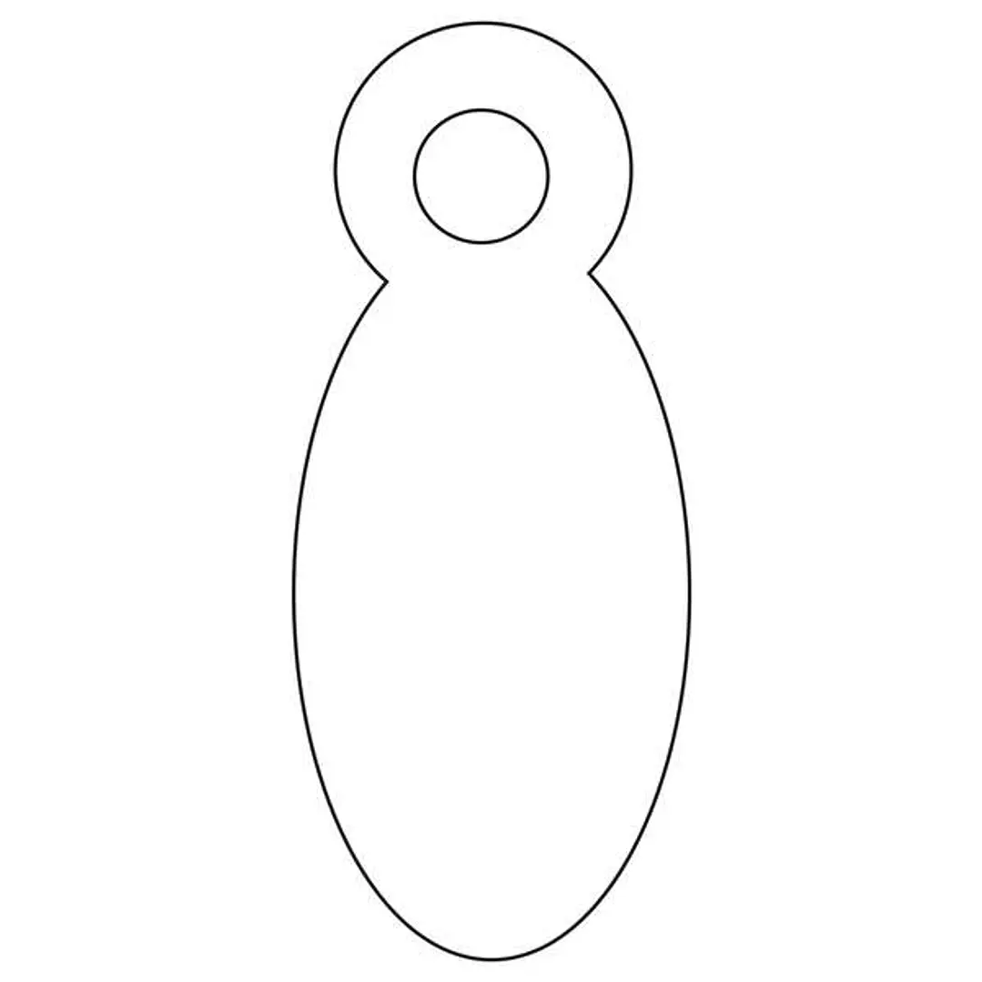 Apli Etiquetas Colgantes Blancas 8 x 19mm 1.000 U. 1