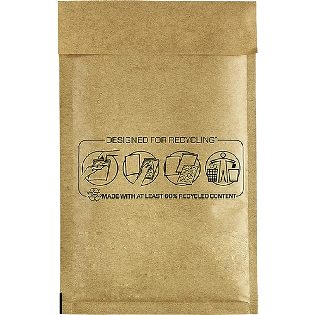 Fellowes Bankers Box Pack de 100 Bolsas de Burbujas Acolchada - Medida 120x210mm - Burbujas Internas para Amortiguacion - Ideal para Productos Fragile 1