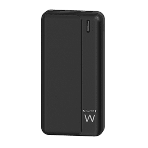 Ewent EW1163 Powerbank 20000mAH 22.5W PD - USB-A, USB-C - Color Negro