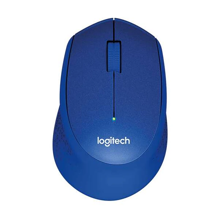Logitech M330 Silent Plus Raton Inalambrico 1000dpi - Silencioso - 3 Botones - Uso Diestro - Color Azul 1