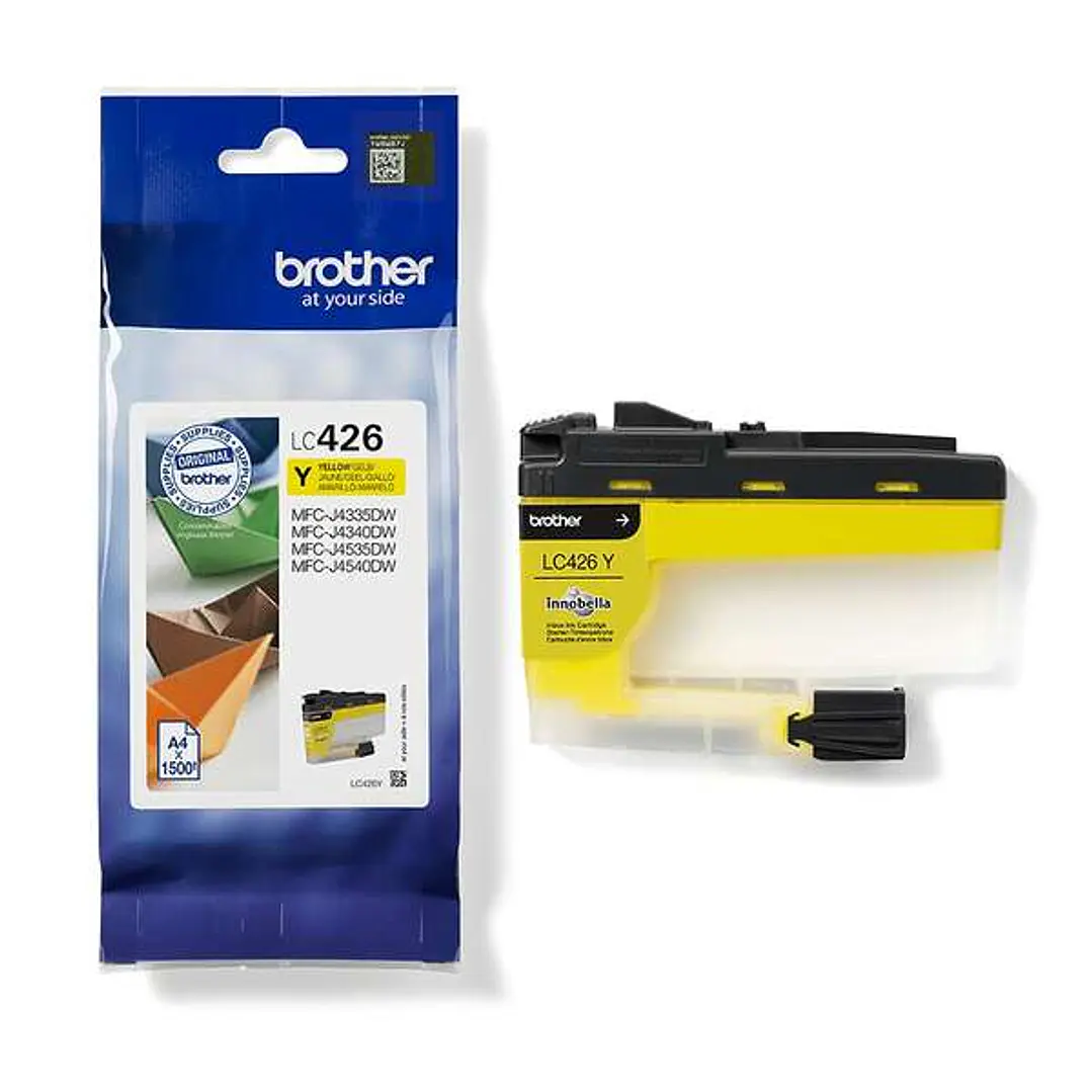 Brother LC426 Amarillo Cartucho de Tinta Original - LC426Y 1