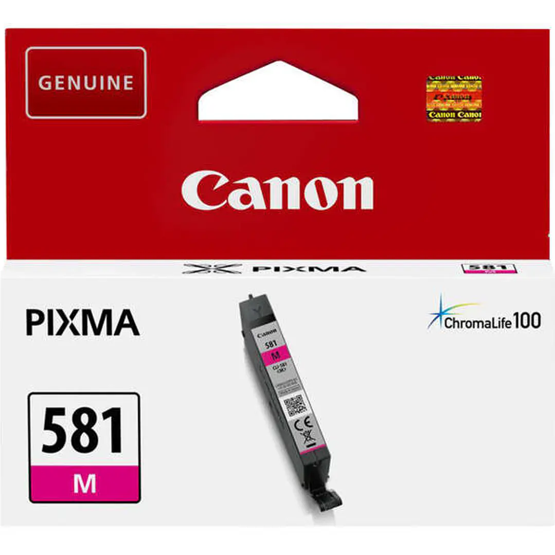 Canon CLI581 Magenta Cartucho de Tinta Original - 2104C001 1