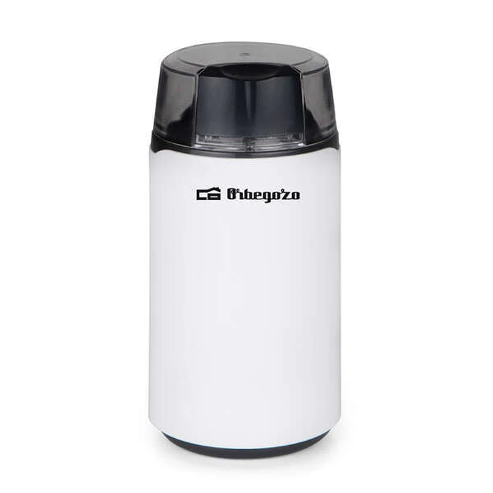 Orbegozo MO 3200 Molinillo de Cafe - Potencia de 200W para Molienda Fina - Cuchilla de Acero Inoxidable Duradera - Diseño Compacto y Funcional para tu 1