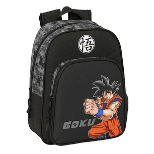 Safta Dragon Ball Mochila Infantil - Adaptable a Carro - Portabotellas - Hombreras Acolchadas - Bolsillo Frontal - Asa Superior de Transporte - 9L - 2