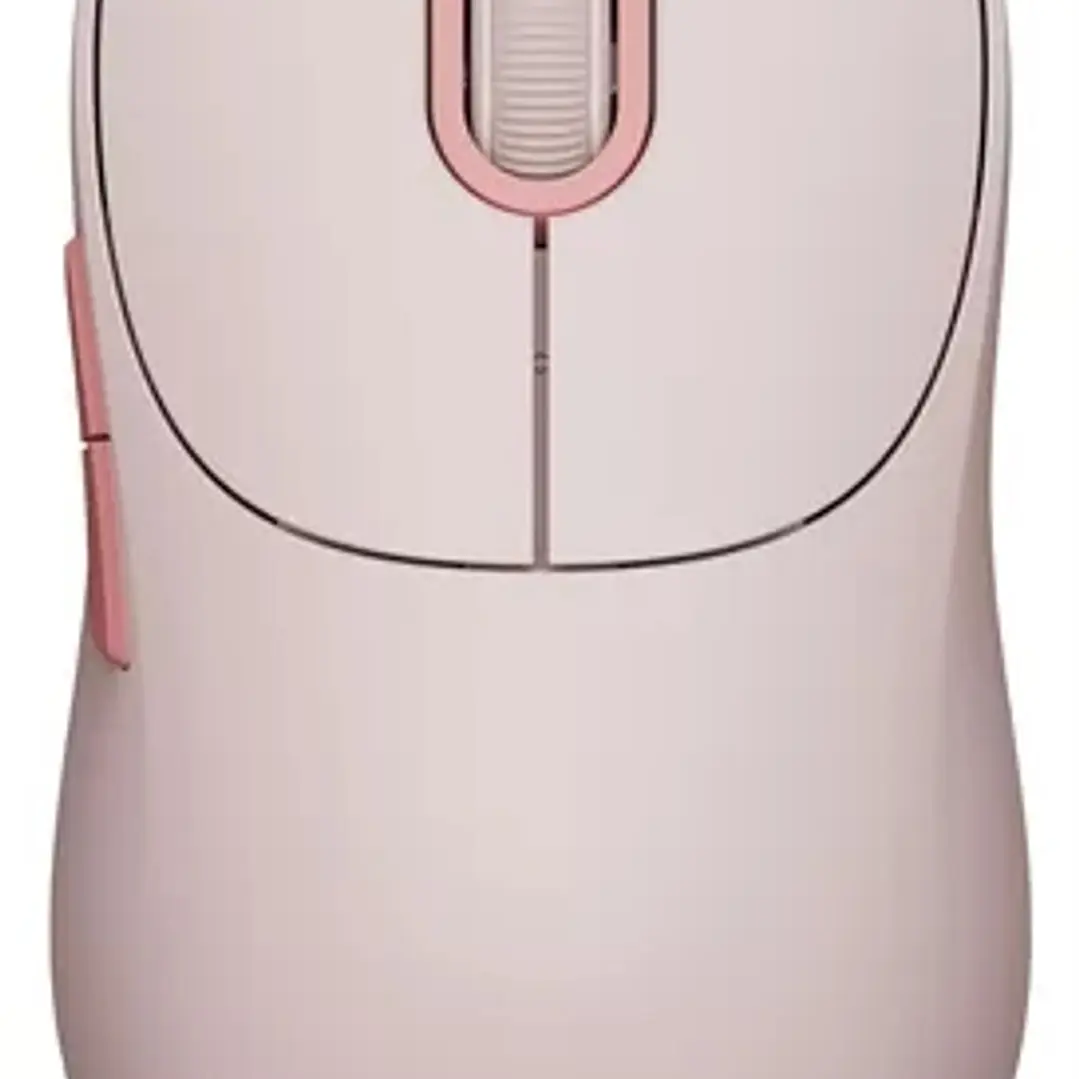 Xiaomi Wireless Mouse 3 Raton Inalambrico con Adaptador de 2.4GHz y Bluetooth 1200dpi - 5 Botones - Uso Diestro - Color Rosa 1