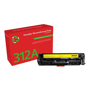 Xerox Everyday HP CF382A Amarillo Cartucho de Toner Remanufacturado - Reemplaza 312A