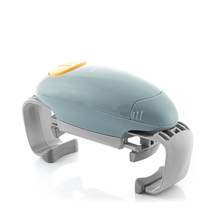 Innovagoods Lloucan Abridor de Botes y Tarros Electrico - Automatico - Facil de Usar - Ajustable - Funciona con 2 Pilas Aa - Autoapagado - 19.5x10.8x6