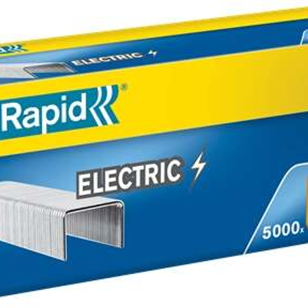 Rapid Strong 44/7 Electric Caja de 5000 Grapas 44/7 - Hasta 70 Hojas - Alambre Reforzado Galvanizado 1