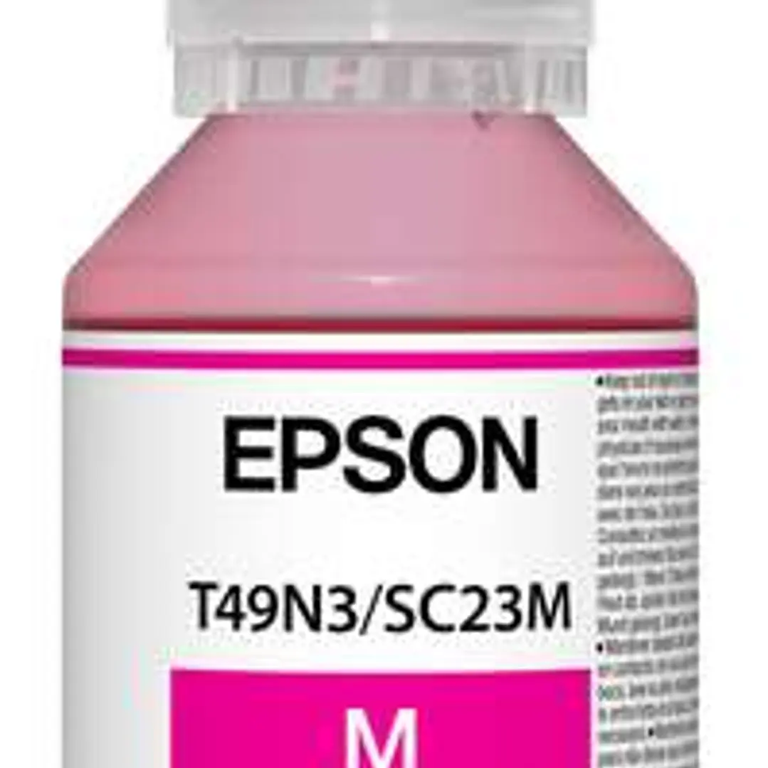 Epson T49H3 Magenta Botella de Tinta Original - C13T49H300 1