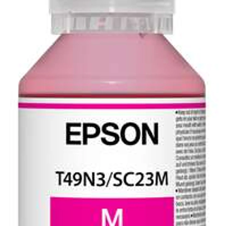 Epson T49H3 Magenta Botella de Tinta Original - C13T49H300 1