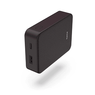 Hama Color 10 Bateria Externa Powerbank 10000mAh - Polimero de Litio - USB-C - USB-A - Carga Rapida - Indicador LED de Carga - 2 Conexiones de Salida 