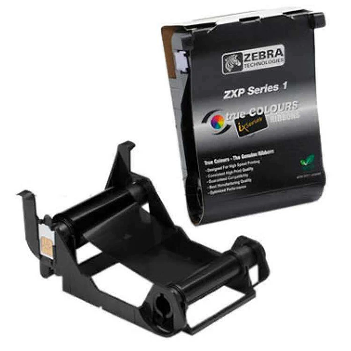 Zebra ZXP Series 1 Cinta Original True Colors Negro - 800011-101 1