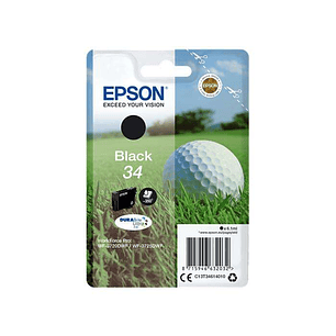 Epson T3461 (34) Negro Cartucho de Tinta Original - C13T34614010
