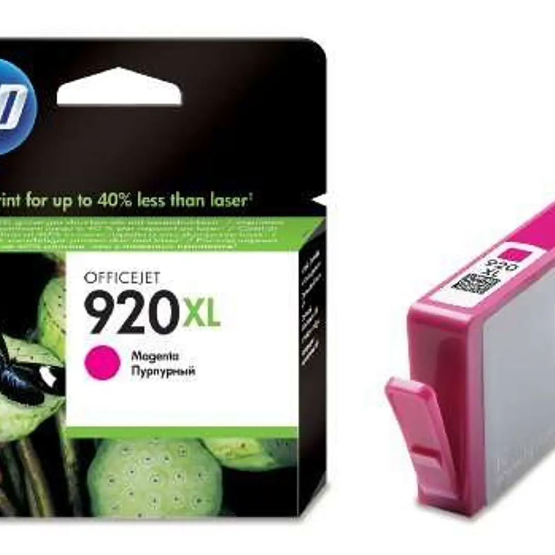 HP 920XL Magenta Cartucho de Tinta Original - CD973AE 1