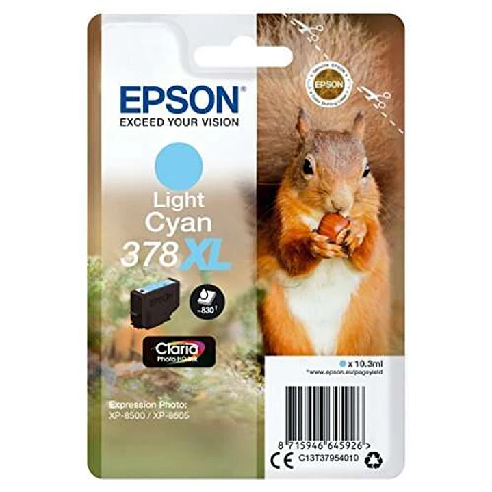 Epson 378XL Cyan Light Cartucho de Tinta Original - C13T37954010 1