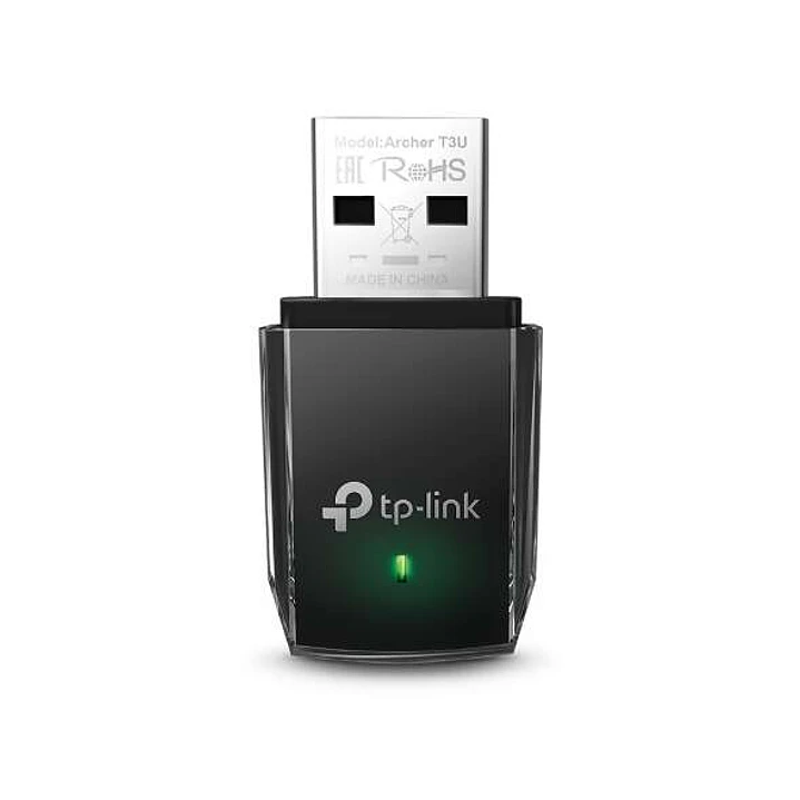 TP-LINK Archer T3U Mini Adaptador USB Inalambrico MU-MIMO AC1300 - Color Negro - Alta Velocidad 1