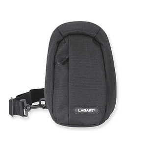 Lagart Bandolera Cruzada - Bolsillo Central - Cinta Ajustable - Medidas 16.5x24x9cm - Color Negro