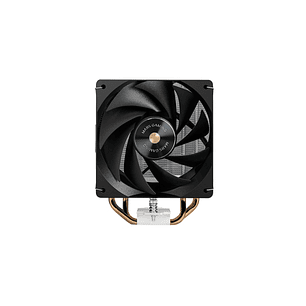 Mars Gaming MCPU-X4 Disipador CPU con 230W de Potencia - Ventilador PWM de 120mm - 4 Heatpipes HCT - Aletas de Aluminio - 120x68x154mm - Color Negro