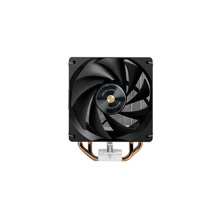Mars Gaming MCPU-X4 Disipador CPU con 230W de Potencia - Ventilador PWM de 120mm - 4 Heatpipes HCT - Aletas de Aluminio - 120x68x154mm - Color Negro 1