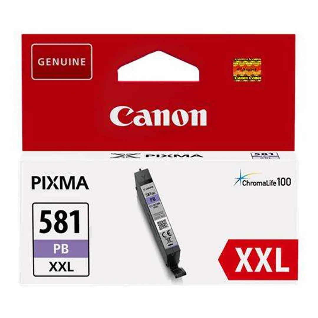 Canon CLI581XXL Blau Photo Cartucho de Tinta Original - 1999C001 1