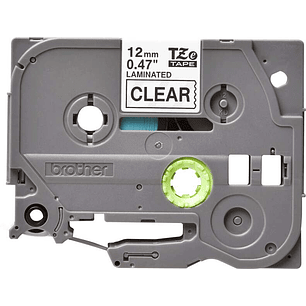 Brother TZe131 Cinta Laminada Original de Etiquetas - Texto negro sobre fondo transparente - Ancho 12mm x 8 metros