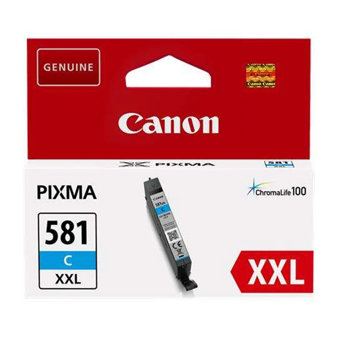 Canon CLI581XXL Cyan Cartucho de Tinta Original - 1995C001 1