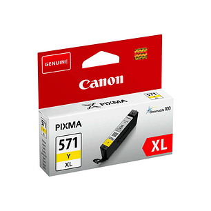 Canon CLI571XL Amarillo Cartucho de Tinta Original - 0334C001