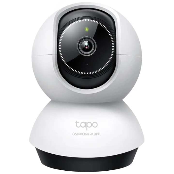 TP-Link TC72 Camara de Seguridad WiFi  2K QHD 4MP 360º - Vision Nocturna - Deteccion y Notificaciones Inteligentes de IA - Alarma de Luz y Sonido - Au 1