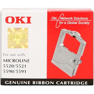 OKI ML5520/ML5521/ML5590/ML5591 Negra Cinta Matricial Original - 01126301