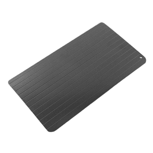 Innovagoods Placa de Descongelacion Rapida de Alimentos - Antiadherente - Estable - Ahorro Energetico - Aleacion Metalica - Uso Universal - Facil Limp