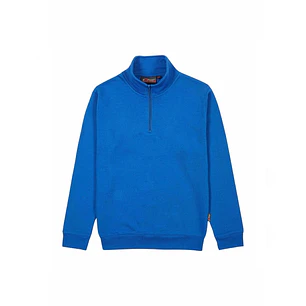 Upower Tautra Sudadera de Trabajo Confortable y Duradera - Talla XL - Media Cremallera, Polialgodon Perchado, Diseño Moderno, Proteccion DPI1, Detalle