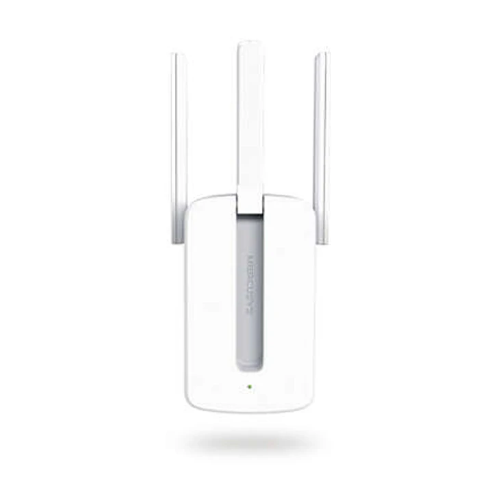 Mercusys Repetidor Amplificador Extensor de Red WiFi - Hasta 300Mbps - Tecnologia MIMO - Boton WPS - 3 Antenas Externas 1