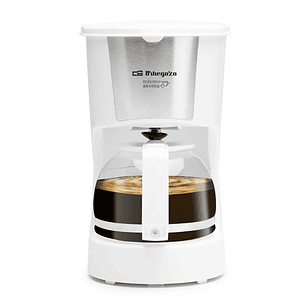 Orbegozo CG 4106 Cafetera de Goteo - Potencia 600W - Capacidad para 6 Tazas - Filtro Extraible y Proteccion Anti Goteo