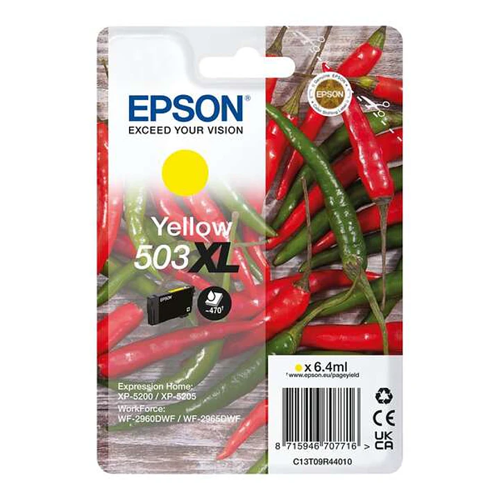 Epson 503XL Amarillo Cartucho de Tinta Original - C13T09R44010 1