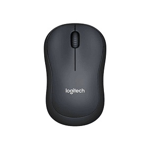 Logitech M220 Silent Raton Inalambrico 1000dpi - Silencioso - 3 Botones - Uso Ambidiestro - Color Gris