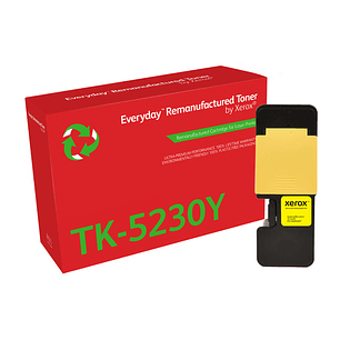 Xerox Everyday Kyocera TK5220/TK5230 Amarillo Cartucho de Toner Remanufacturado - Reemplaza 1T02R9ANL1/1T02R9ANL0/TK5220Y/TK5230Y