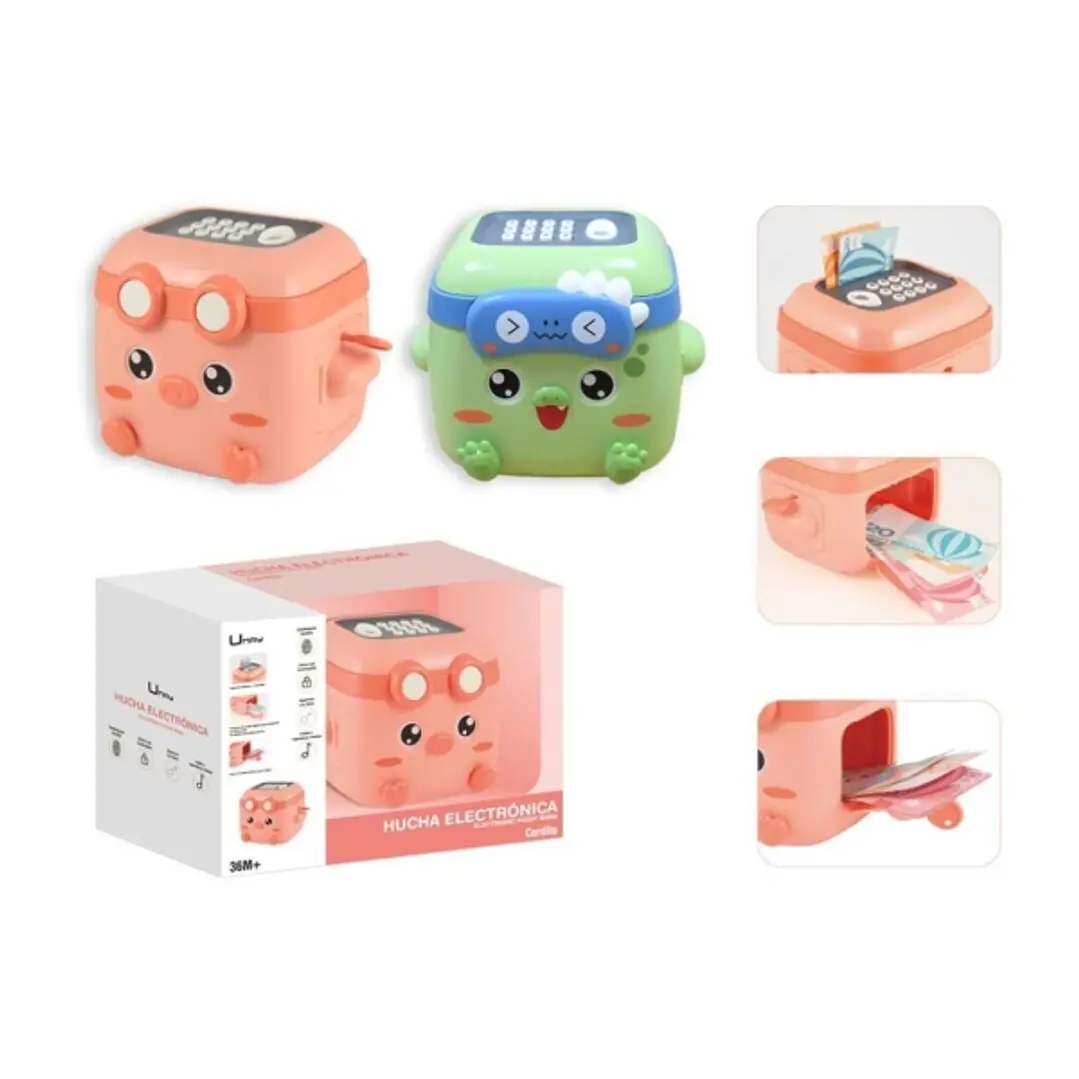 Umay Hucha Electronica Diseño Animales - Cierre con Contraseña - 2 Modelos Surtidos Aleatorios 1