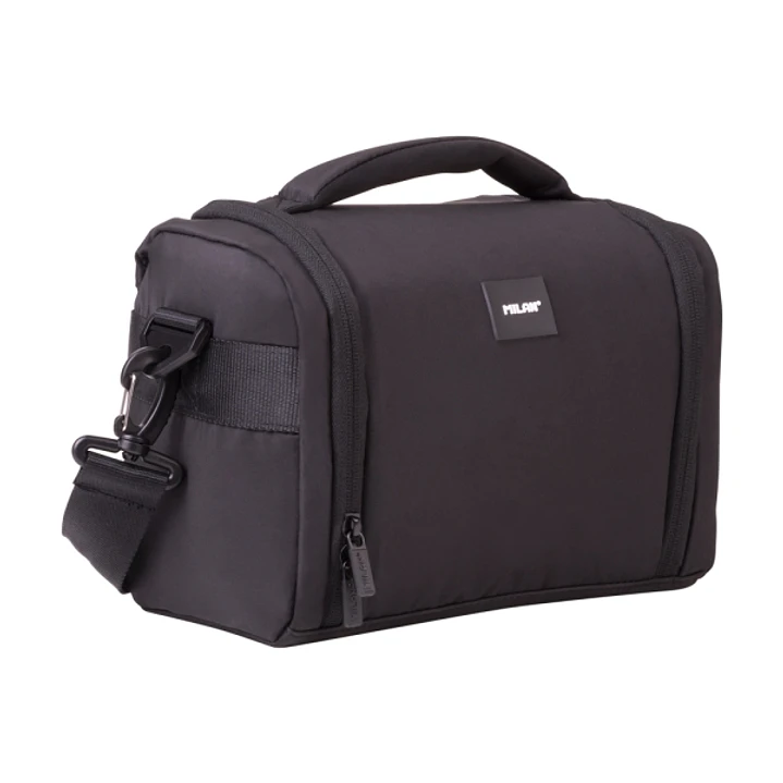 Milan Shadow Bolsa Isotermica Porta Alimentos de 5L - Gran Capacidad - Apertura Total - 24.5x20x16cm - Color Negro 1