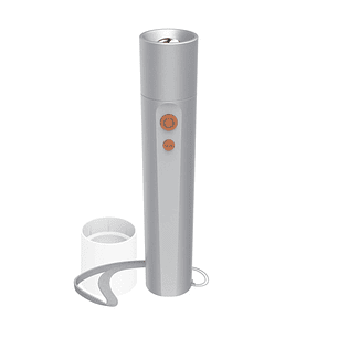 Hama Fl250 Linterna LED - Potencia 3W - 250 Lumenes - Funciona con 3 Pilas AAA - Aluminio - Color Plata