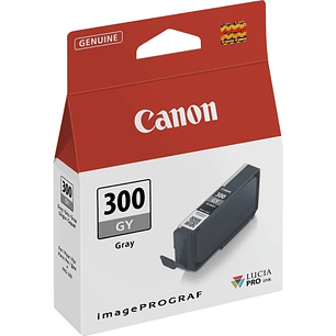 Canon PFI300 Gris Cartucho de Tinta Original - 4200C001/PFI300GY