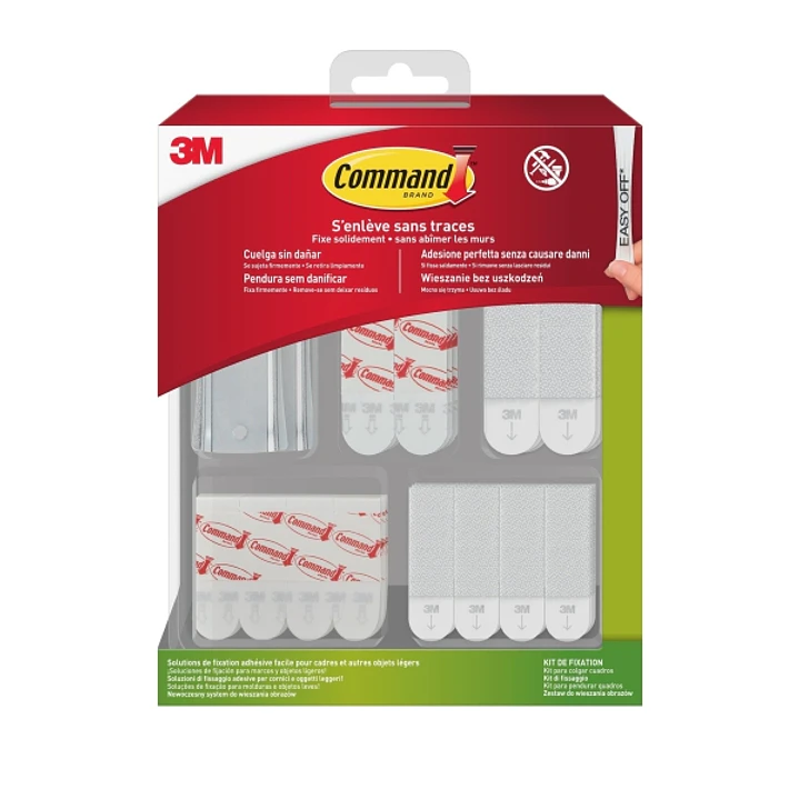 Command Pack Surtido de Fijacion Adhesiva - Formatos Surtidos - hasta 7kg - Color Blanco 1