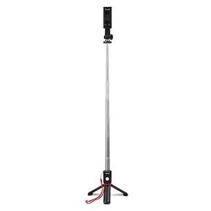 Hama Fancy Stand 70 II Palo Selfie con Tripode - Disparador Bluetooth 5.3 - Aluminio y Plastico - Extensible hasta 70cm - Color Negro
