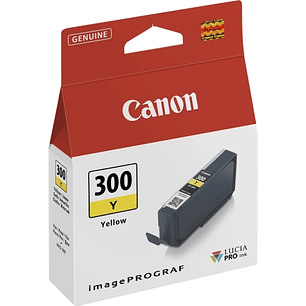 Canon PFI300 Amarillo Cartucho de Tinta Original - 4196C001/PFI300Y