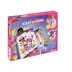 Maped Scrapbooking Color Mix - Contiene mas de 70 Accesorios - Para Niños a partir de 7 Años