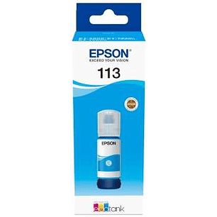 Epson 113 Cyan Botella de Tinta Pigmentada Original - C13T06B240