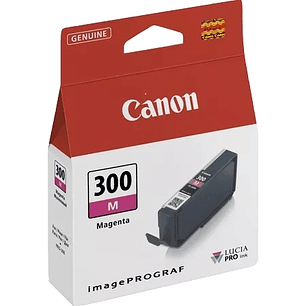 Canon PFI300 Magenta Cartucho de Tinta Original - 4195C001/PFI300M