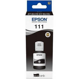Epson 111 Negro Botella de Tinta Pigmentada Original - C13T03M140