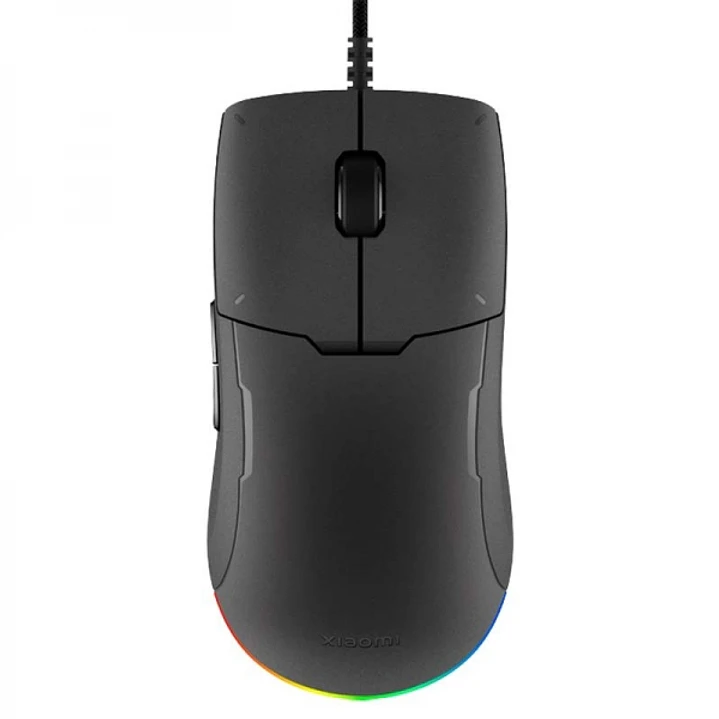 Xiaomi Gaming Mouse Lite Raton Gaming USB 6200dpi - Botones TTC Golden - Iluminacion RGB - Cable Trenzado 2m - Uso Diestro - Color Negro 1