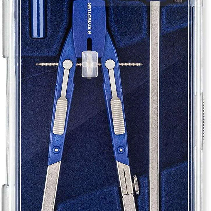 Staedtler Mars 552 02 Compas de Precision - Patas Articuladas - Ajuste Rapido 1