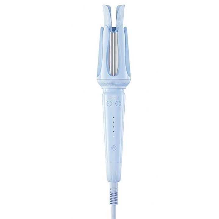 XO CF40 Rizador de Pelo - 40W - Punta 360 - Autocurvatura - Control de Temperatura Digital con 4 Niveles - Apagado Automatico - Color Azul 1